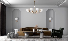 Люстра на штанге Maytoni Rendez-vous MOD109PL-08BS в Красноуральске - krasnouralsk.mebel24.online | фото 2