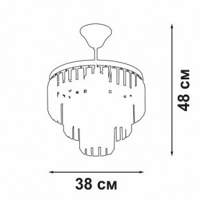 Люстра на штанге Vitaluce V5825 V5825-8/4PL в Красноуральске - krasnouralsk.mebel24.online | фото 2