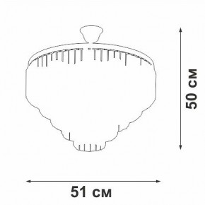 Люстра на штанге Vitaluce V58250 V58250-8/8 в Красноуральске - krasnouralsk.mebel24.online | фото