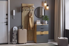 МЕБЕЛЬСОН К3 Прихожая (графит) в Красноуральске - krasnouralsk.mebel24.online | фото