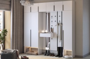 МЕБЕЛЬСОН К32 Прихожая (белое дерево) в Красноуральске - krasnouralsk.mebel24.online | фото