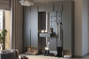 МЕБЕЛЬСОН К32 Прихожая (графит) в Красноуральске - krasnouralsk.mebel24.online | фото