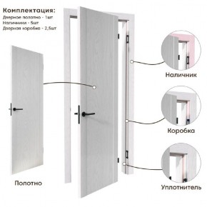 Межкомнатная дверь Bolivar Каньон браун (комплект) в Красноуральске - krasnouralsk.mebel24.online | фото 4