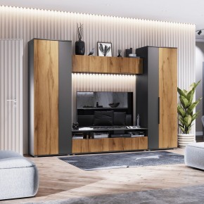МОНИКА Гостиная 3000 (темно серый) в Красноуральске - krasnouralsk.mebel24.online | фото 1