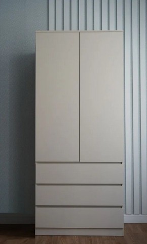 МОРИ МШ 900.2 Шкаф с 2-мя дв. и 3-мя ящ. ВЫСОКИЙ (Сатин) в Красноуральске - krasnouralsk.mebel24.online | фото 1