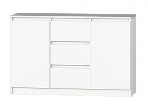 МС "Хилтон" Комод №4 1200 (белый текстурный) в Красноуральске - krasnouralsk.mebel24.online | фото 2