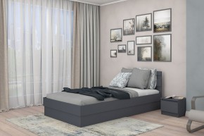 МС "Хилтон" Кровать 1,2 (графит) в Красноуральске - krasnouralsk.mebel24.online | фото