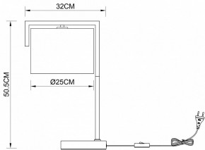 Настольная лампа декоративная Arte Lamp Aperol A5031LT-1SS в Красноуральске - krasnouralsk.mebel24.online | фото 2