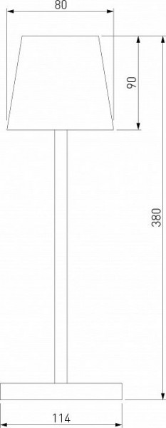 Настольная лампа декоративная Elektrostandard Mist a063970 в Красноуральске - krasnouralsk.mebel24.online | фото 3