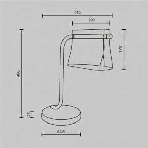 Настольная лампа декоративная Maytoni Cabaret MOD170TL-L8BS3K в Красноуральске - krasnouralsk.mebel24.online | фото 7