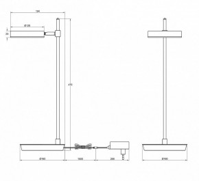 Настольная лампа декоративная Maytoni Fad MOD070TL-L8W3K в Красноуральске - krasnouralsk.mebel24.online | фото 3