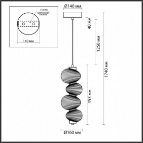 Настольная лампа декоративная Odeon Light Bruco 5096/17L в Красноуральске - krasnouralsk.mebel24.online | фото 5