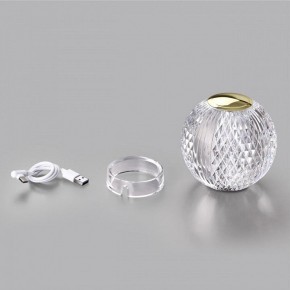 Настольная лампа декоративная Odeon Light Crystal 5008/2TL в Красноуральске - krasnouralsk.mebel24.online | фото