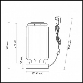 Настольная лампа декоративная Odeon Light Jam 5408/10TL в Красноуральске - krasnouralsk.mebel24.online | фото 4