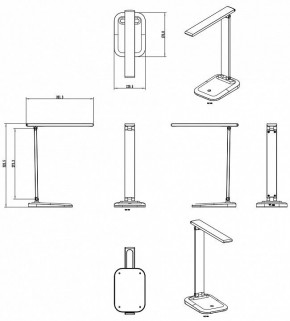 Настольная лампа офисная Arte Lamp London A5124LT-1BK в Красноуральске - krasnouralsk.mebel24.online | фото 2
