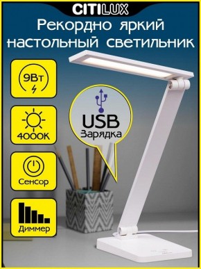 Настольная лампа офисная Citilux Ньютон CL803080 в Красноуральске - krasnouralsk.mebel24.online | фото 2
