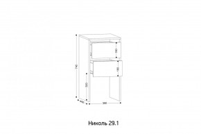 НИКОЛЬ 25 Шкаф 5-ти створчатый в Красноуральске - krasnouralsk.mebel24.online | фото 7