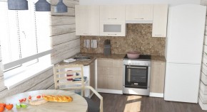 ОЛЬГА Кухонный гарнитур Прайм 2 (1300*2100 мм) в Красноуральске - krasnouralsk.mebel24.online | фото