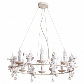 Подвесная люстра Arte Lamp Amur A1133SP-8WG в Красноуральске - krasnouralsk.mebel24.online | фото 2