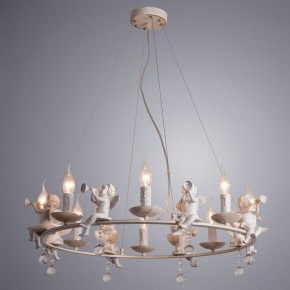 Подвесная люстра Arte Lamp Amur A1133SP-8WG в Красноуральске - krasnouralsk.mebel24.online | фото 3