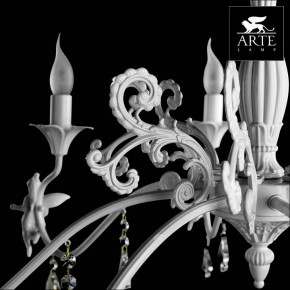 Подвесная люстра Arte Lamp Angelina A5349LM-8WH в Красноуральске - krasnouralsk.mebel24.online | фото 6