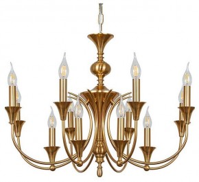 Подвесная люстра Arte Lamp Collinetta A4094LM-12PB в Красноуральске - krasnouralsk.mebel24.online | фото
