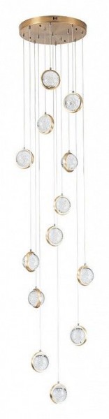 Подвесная люстра Arte Lamp Faberge A2451SP-75PB в Красноуральске - krasnouralsk.mebel24.online | фото