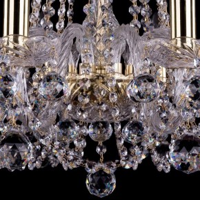 Подвесная люстра Bohemia Ivele Crystal 1402 1402/10/240/G/Balls в Красноуральске - krasnouralsk.mebel24.online | фото 3