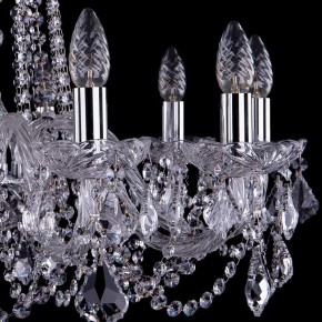 Подвесная люстра Bohemia Ivele Crystal 1402 1402/10/240/Ni/Leafs в Красноуральске - krasnouralsk.mebel24.online | фото 2