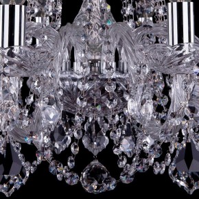 Подвесная люстра Bohemia Ivele Crystal 1402 1402/10/240/Ni/Leafs в Красноуральске - krasnouralsk.mebel24.online | фото 3