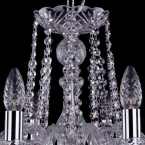 Подвесная люстра Bohemia Ivele Crystal 1402 1402/10/240/Ni/Leafs в Красноуральске - krasnouralsk.mebel24.online | фото 4