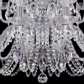 Подвесная люстра Bohemia Ivele Crystal 1402 1402/12+6/300/2d/Ni в Красноуральске - krasnouralsk.mebel24.online | фото 3