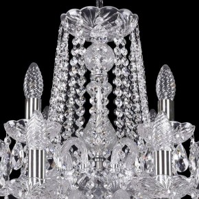 Подвесная люстра Bohemia Ivele Crystal 1402 1402/12+6/300/2d/Ni в Красноуральске - krasnouralsk.mebel24.online | фото 4