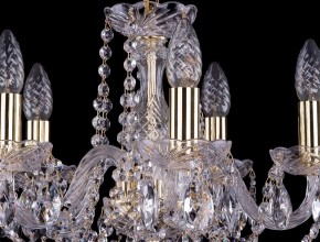 Подвесная люстра Bohemia Ivele Crystal 1402 1402/5/141/G в Красноуральске - krasnouralsk.mebel24.online | фото 7