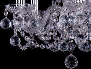 Подвесная люстра Bohemia Ivele Crystal 1402 1402/5/141/Ni/Balls в Красноуральске - krasnouralsk.mebel24.online | фото 3
