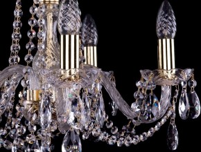 Подвесная люстра Bohemia Ivele Crystal 1402 1402/5/160/G в Красноуральске - krasnouralsk.mebel24.online | фото 2