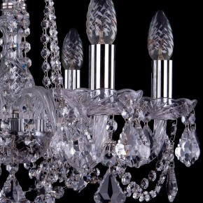 Подвесная люстра Bohemia Ivele Crystal 1402 1402/6/160/Ni/Leafs в Красноуральске - krasnouralsk.mebel24.online | фото 2