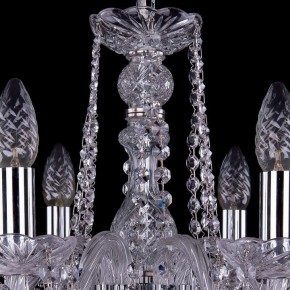 Подвесная люстра Bohemia Ivele Crystal 1402 1402/6/160/Ni/Leafs в Красноуральске - krasnouralsk.mebel24.online | фото 4