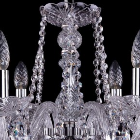 Подвесная люстра Bohemia Ivele Crystal 1402 1402/6/195/Ni в Красноуральске - krasnouralsk.mebel24.online | фото 5