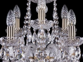 Подвесная люстра Bohemia Ivele Crystal 1402 1402/6_3/195/Pa в Красноуральске - krasnouralsk.mebel24.online | фото 3