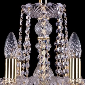 Подвесная люстра Bohemia Ivele Crystal 1402 1402/8/160/G в Красноуральске - krasnouralsk.mebel24.online | фото 4