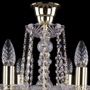 Подвесная люстра Bohemia Ivele Crystal 1402 1402/8/195/G/tube в Красноуральске - krasnouralsk.mebel24.online | фото 4