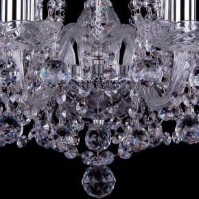 Подвесная люстра Bohemia Ivele Crystal 1402 1402/8/195/Ni/Balls в Красноуральске - krasnouralsk.mebel24.online | фото 4