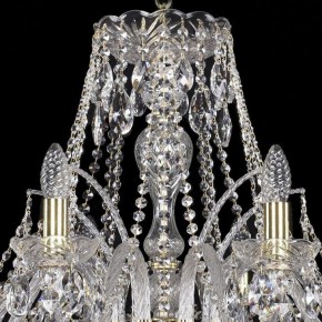 Подвесная люстра Bohemia Ivele Crystal 1411 1411/10/300/G в Красноуральске - krasnouralsk.mebel24.online | фото 4