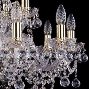 Подвесная люстра Bohemia Ivele Crystal 1411 1411/10+5/240/G/Balls в Красноуральске - krasnouralsk.mebel24.online | фото 2