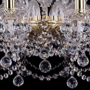 Подвесная люстра Bohemia Ivele Crystal 1411 1411/10+5/240/G/Balls в Красноуральске - krasnouralsk.mebel24.online | фото 3