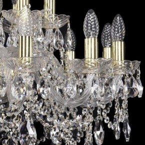 Подвесная люстра Bohemia Ivele Crystal 1411 1411/12+6/240/G в Красноуральске - krasnouralsk.mebel24.online | фото 2