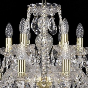 Подвесная люстра Bohemia Ivele Crystal 1411 1411/12+6/240/G в Красноуральске - krasnouralsk.mebel24.online | фото 4