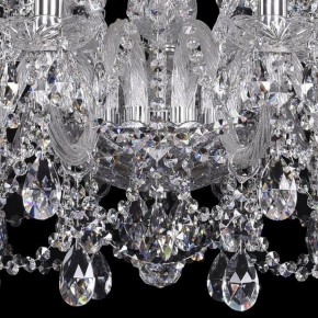 Подвесная люстра Bohemia Ivele Crystal 1411 1411/12+6/300/Ni в Красноуральске - krasnouralsk.mebel24.online | фото 3