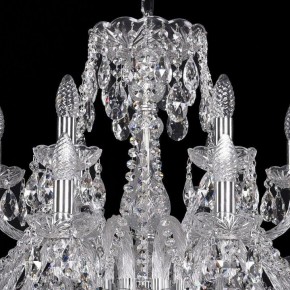 Подвесная люстра Bohemia Ivele Crystal 1411 1411/12+6/300/Ni в Красноуральске - krasnouralsk.mebel24.online | фото 4